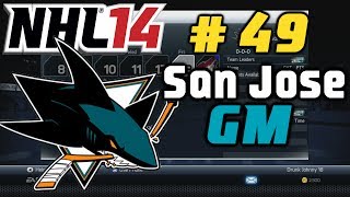 NHL 14: GM Mode Commentary - San Jose ep. 49 "Shuffling The Lines"