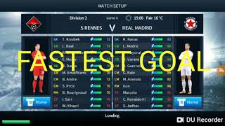 Fastest goal in DLS 18