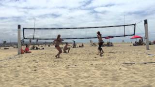 Sadie Gray Sand VB Highlight Video July 23