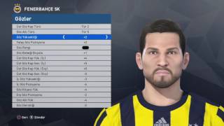 Pes 2017 Face Build | Şener Özbayraklı [Fenerbahçe] PS4