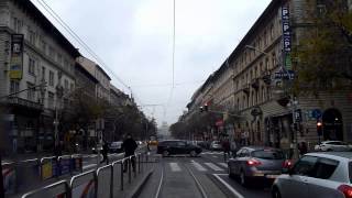 4-es villamos (Újbuda központ-Széll K. tér) "125 éves a budapesti villamosközlekedés" verzió