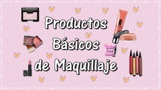 Productos Básicos de Maquillaje