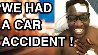 WE HAD A CAR CRASH!!!! *I BROKE MY LEG*