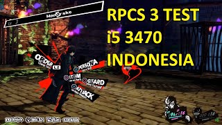 Main Persona 5 Pake RPCS3 Dengan I5 3470