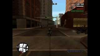 Playng GTA San Andreas wthout any mouse control and going in Las Venturas