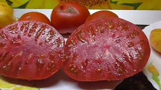 Крупный, мясистый! Томат Невис с Азорских островов. Дегустация.