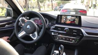 BMW Parking Assistant Plus in Action on 2017 540i