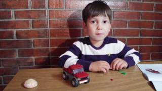 Распаковка конструктора ЛЕГО СИТИ 60128 Полицейская погоня  LEGO CITY  60128 unboxing