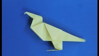 Как сделать ястреба из бумаги. Оригами ястреб из бумаги.