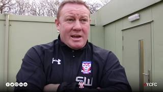 Steve Watson pre Chester