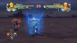 Naruto Ultimate Ninja Storm 3 Full Burst Minato Ultra Fast Movement Mod Gameplay (PC)