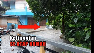 (Live) Mobil ikut hanyut | Banjir melanda pemukiman Makasar Jakarta, ketinggian capai atap rumah