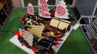 360° Top View Comparison of all Lego Destiny's Bounty (9446, 70738, 70618)