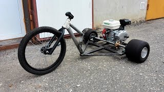 DIY Мото-дрифт Трайк! - Часть 1! (drift trike motorized)
