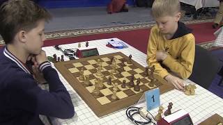 2017-06-02 Ivanov K - Murzin V 1-st Cadets World Rapid Chess Championship