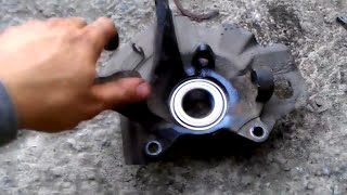 замена подшипника передней ступицы Kia Cerato 2004-2008 1ое поколение