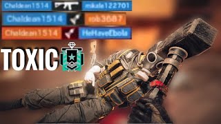 The MOST TOXIC DIAMOND On Console - Rainbow Six Siege DIAMOND GAMEPLAY