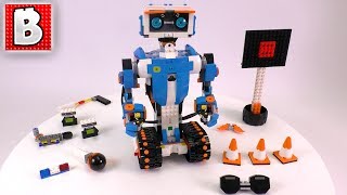 LEGO BOOST Creative Tool Box ALL 5 BUILDS!!! Set 17101 | Unbox Build Time Lapse Review