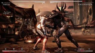 Mortal Kombat XL Такеда - Кесси Кейдж