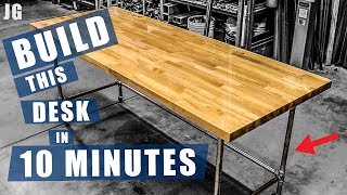 Pipe Frame Desk | JIMBOS GARAGE