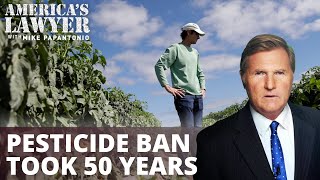EPA took 50 years to ban chlorpyrifos pesticide