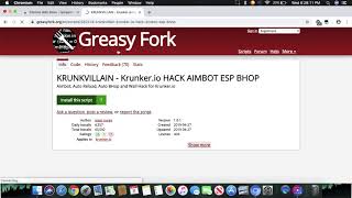 How to download krunker.io cheats on mac 2019!
