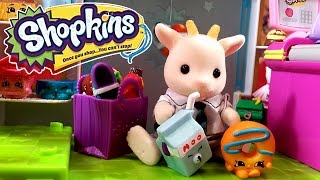 Шопкинс 4 сезон корзиночки / Shopkins 4 season blind bags. Распаковка на русском + мультик