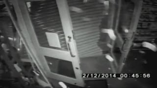 Car crashes through computer shop during ram-raid robbery