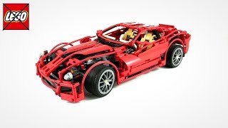 Ferrari 599 GTB Fiorano - Lego Speed Build Review