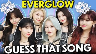 Can EVERGLOW Guess EVERGLOW Songs In Reverse? | K-Pop Stars React!