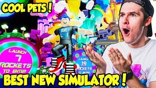YOU HAVE TO SEE HOW AMAZING THIS NEW ROCKET SIMULATOR IS!! (Roblox)