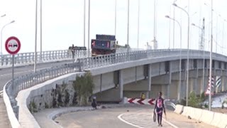3 mois après l'inauguration du pont de Jacqueville les activités économiques se développent