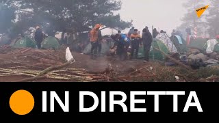 #Polonia, continua la crisi dei migranti: in migliaia affollano il confine con la #Bielorussia
