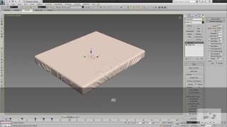 Создание постели в 3Ds max. Cloth