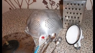 Как БЫСТРО почистить посуду ( how to clean ware)