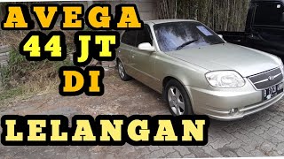 MOBIL LELANG MURAH Ketemu HYUNDAI AVEGA BEKAS 1500 M/T 2008 Cuma 44 JT