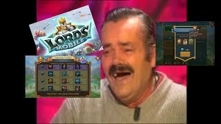 Золотая эмблема у испанца !  Lords mobile