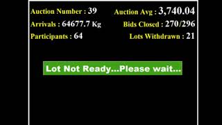 SPICES BOARD BODI - E AUCTION LIVE HEADER 20/01/2020