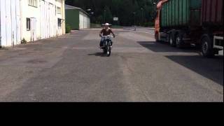 IFA BK 350  1958(MZ-DKW) kurze  Fahrt