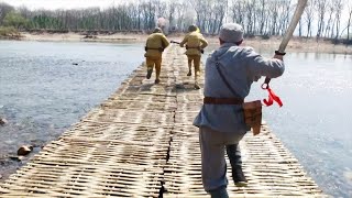 長橋激戰！共軍士兵一把大刀砍得日軍只敢逃跑！ ️ 抗日