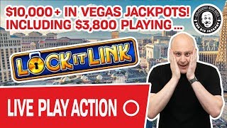 ? $10,000+ Won In LIVE VEGAS JACKPOTS! ? $3,800 on Lock It Link