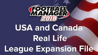 FM18 USA & Canada Real Life Pyramid Expansion File