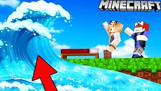ŁÓŻKO VS TSUNAMI TROLL NA BED WARS W MINECRAFT! | VITO i BELLA