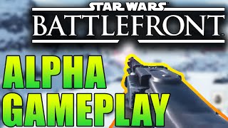 Star Wars Battlefront Alpha Gameplay - 13 Min+ Battlefront Alpha Gameplay