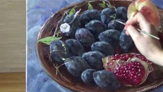 Мастер-класс Блюдо с фруктами - промо версия