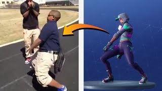 *NEW* DIP EMOTE IN REAL LIFE ! Fortnite Battle Royale