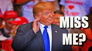 NARCISSIST Trump Comes Crawling Back To Mainstream Social Media