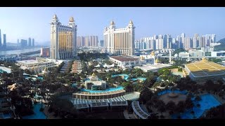 澳門 JW 萬豪酒店 驚豔的窗外視野 及 燈光秀  JW Marriott Hotel Macau - Scenes outside the Window