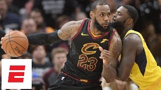LeBron James erupts for big first half in Game 7 vs. Indiana Pacers | ESPN