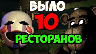 Five Nights At Freddy's 3 - Было 10 Ресторанов? - Теории и Пасхалки 5 Ночей У фредди